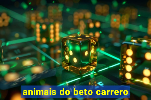 animais do beto carrero